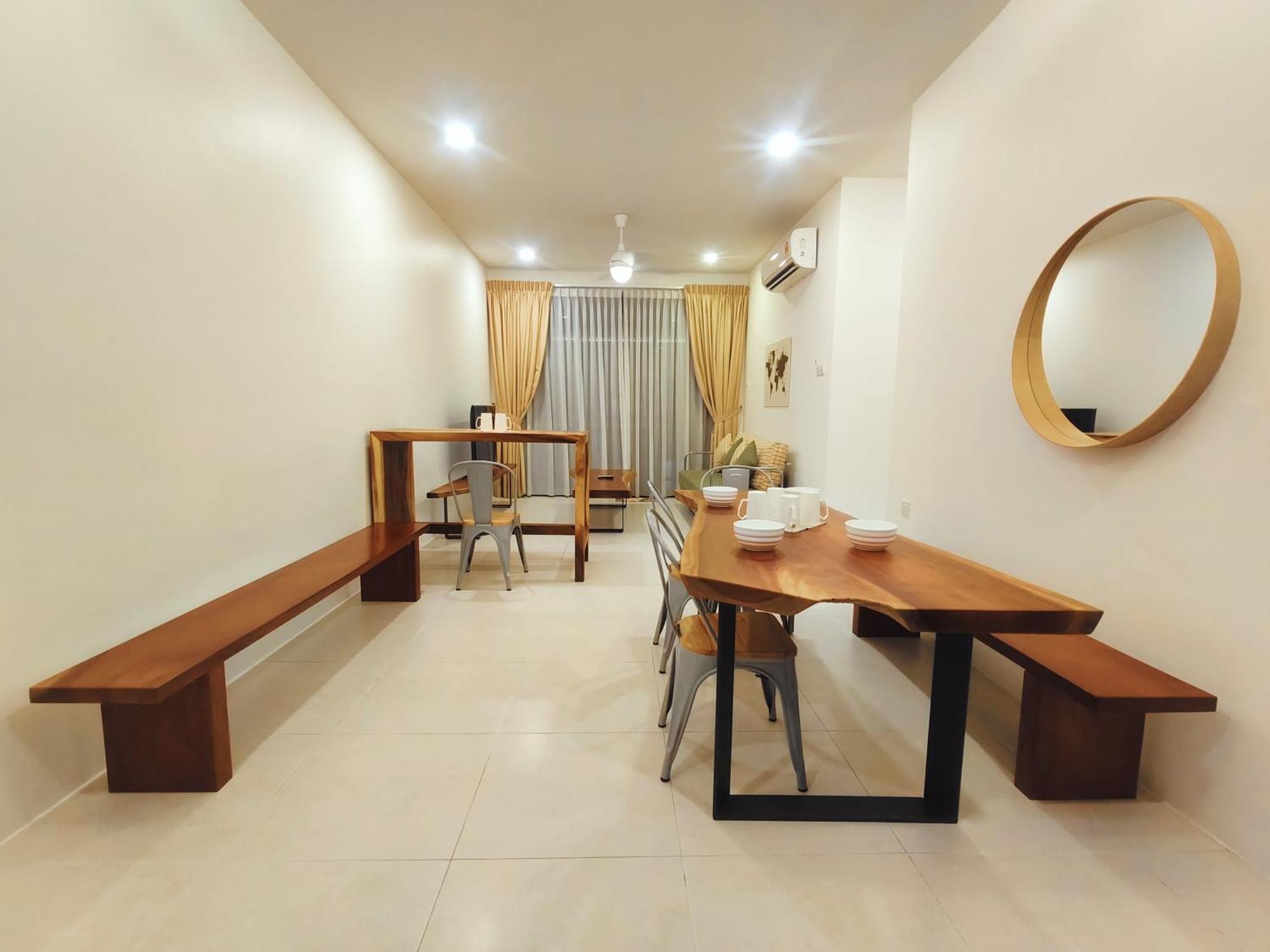 Muji Galacity Center 2br 3beds Entire